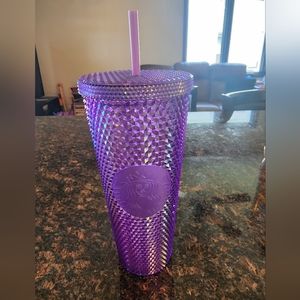 STARBUCKS Purple Oil Slick Studded Tumbler Cold Cup 😍